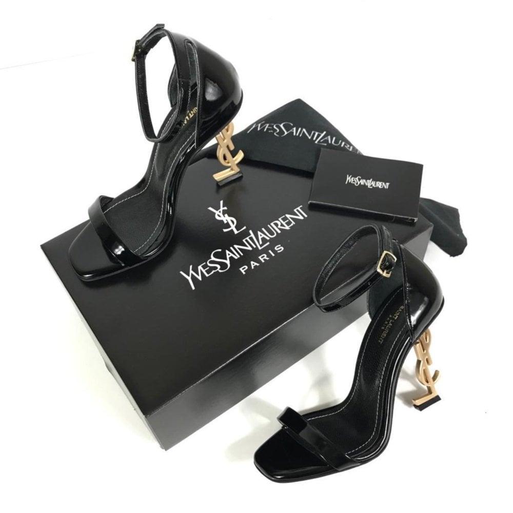 Yves Saint Laurent Opyum Pumps %100 hakiki deri stiletto