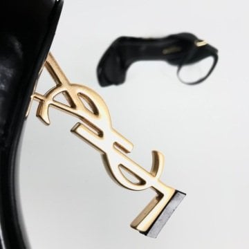 Yves Saint Laurent Opyum Pumps %100 hakiki deri stiletto