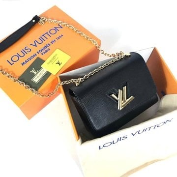 Louis vuitton TWİST MM EPİ %100 HAKIKI DERI