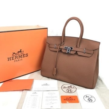 HERMES BİRKİN 35 BAG %100 HAKİKİ DERİ