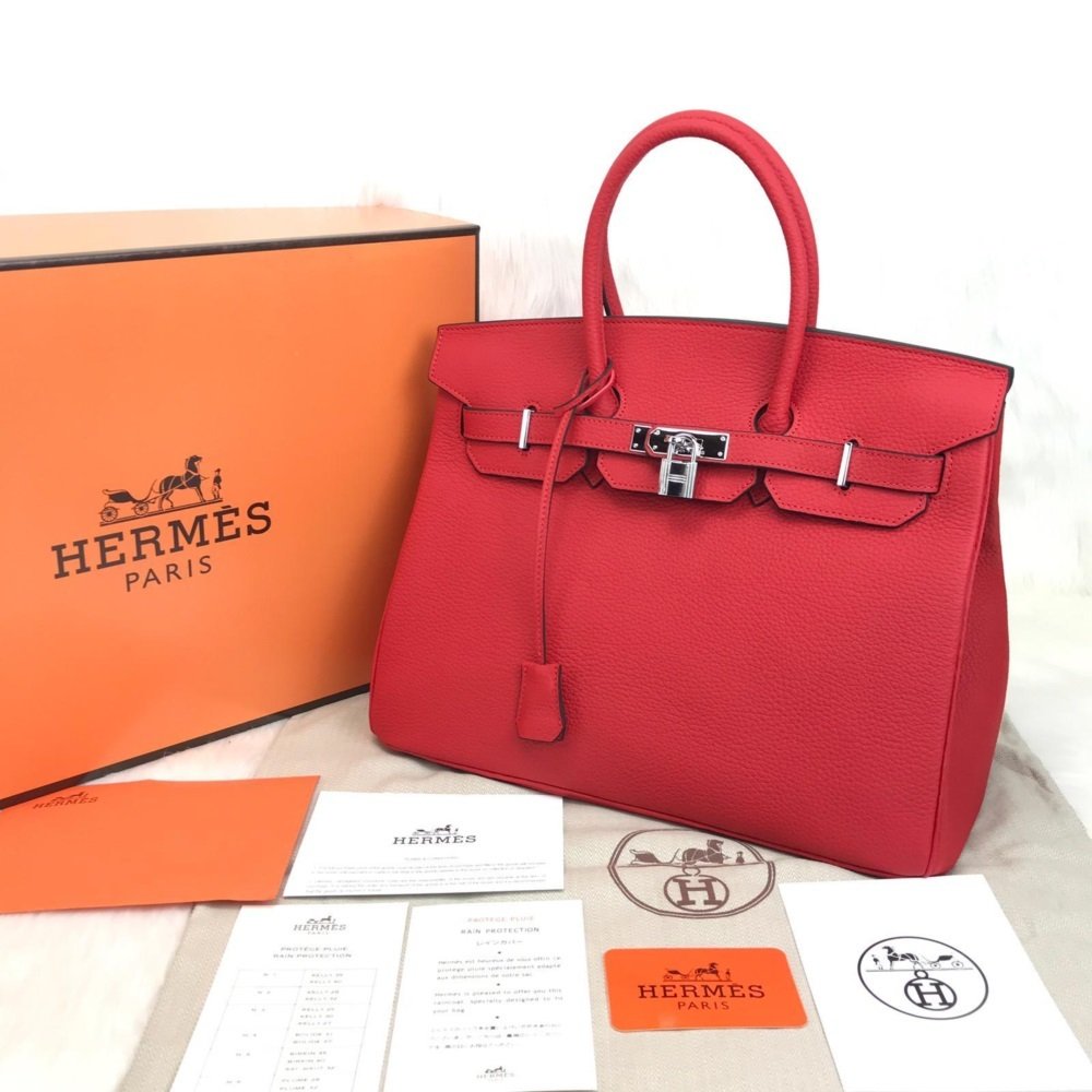 HERMES BİRKİN 35 BAG %100 HAKİKİ DERİ