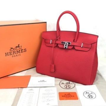 HERMES BİRKİN 35 BAG %100 HAKİKİ DERİ