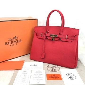 HERMES BİRKİN 35 BAG %100 HAKİKİ DERİ