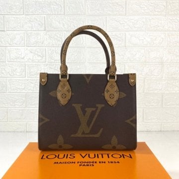 LLOUİS VUİTTON ONTHEGO%100 HAKIKI DERİ