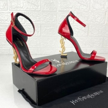 Yves Saint Laurent Opyum Pumps %100 hakiki deri stiletto