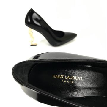 Yves Saint Laurent Opyum Pumps %100 hakiki deri stiletto