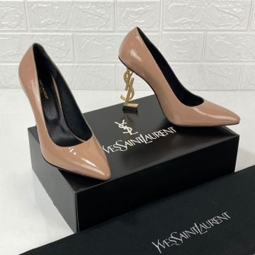 Yves Saint Laurent Opyum Pumps %100 hakiki deri stiletto