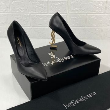 Yves Saint Laurent Opyum Pumps %100 hakiki deri stiletto
