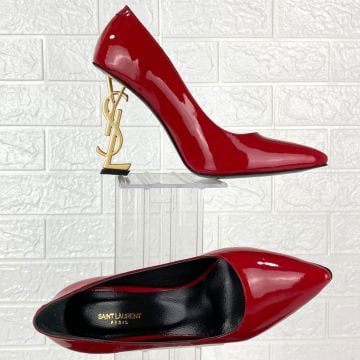 Yves Saint Laurent Opyum Pumps %100 hakiki deri stiletto