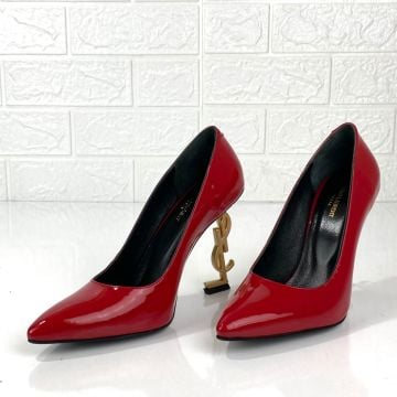 Yves Saint Laurent Opyum Pumps %100 hakiki deri stiletto