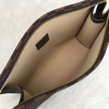LOUIS VUITTON TOILETRY POUCH %100 hakiki vejital deri