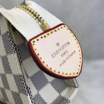 LOUIS VUITTON TOILETRY POUCH %100 hakiki vejital deri