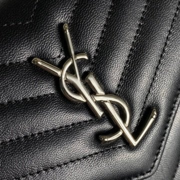 Yves Saint Laurent Quilted Shoulder (YSL) %100 HAKİKİ DERİ