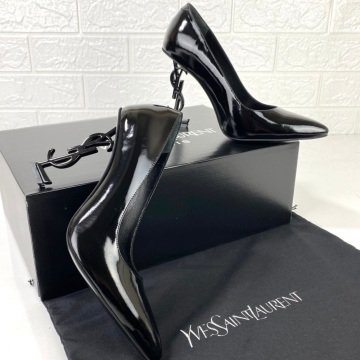 Yves Saint Laurent Opyum Pumps %100 hakiki deri stiletto