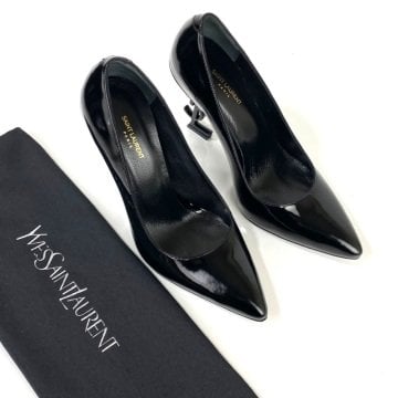 Yves Saint Laurent Opyum Pumps %100 hakiki deri stiletto