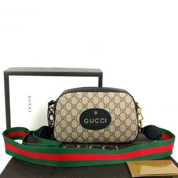 GUCCİ NEO VİNTAGE GG SUPREME MESSENGER BAG %100 HAKİKİ DERİ