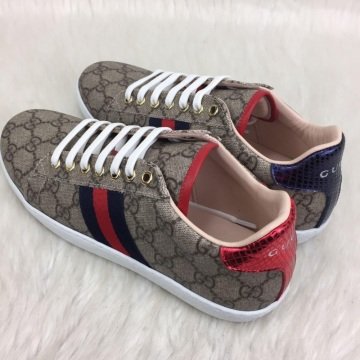 GUCCİ SNEAKERS BAYAN AYAKKABI %HAKİKİ DERİ