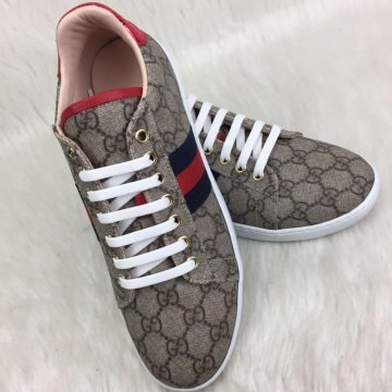 GUCCİ SNEAKERS BAYAN AYAKKABI %HAKİKİ DERİ