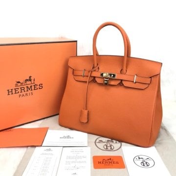 HERMES BİRKİN  35 BAG %100 HAKİKİ DERİ