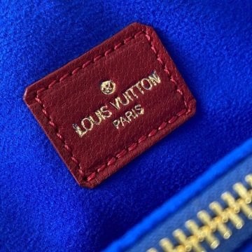 LOUİS VUİTTON COUSSİN MM BAG %100 HAKIKI DERİ KIRMIZI