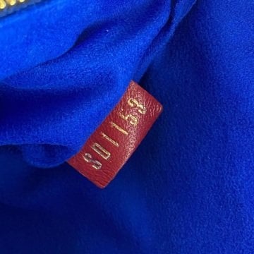 LOUİS VUİTTON COUSSİN MM BAG %100 HAKIKI DERİ KIRMIZI