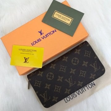 LOUİS VUİTTON ZİPPY CÜZDAN  MONOGRAM CANVAS