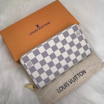 LOUIS VUITTON ZİPPY DAMİER GRAPHİTE CÜZDAN KUTUSUNDA