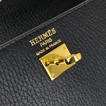HERMES KELLY LONG WALLET %100 HAKIKİ DERİ SİYAH