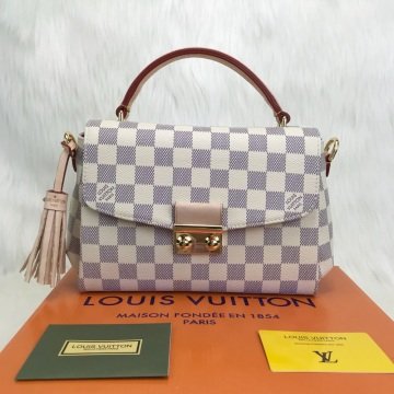 LOUIS VUITTON CROİSETTE %100  HAKIKI DERI