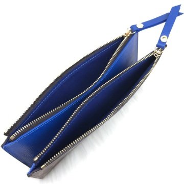 LOUIS VUITTON ADELE %100  HAKIKI DERI CÜZDAN MAVİ