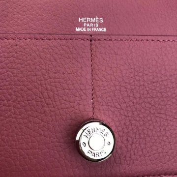 HERMES DOGON MINI %100 HAKIKI DERI CÜZDAN