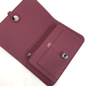 HERMES DOGON MINI %100 HAKIKI DERI CÜZDAN