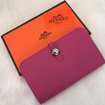HERMES DOGON MINI %100 HAKIKI DERI CÜZDAN