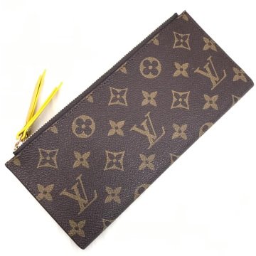 LOUIS VUITTON ADELE %100  HAKIKI DERI CÜZDAN SARI
