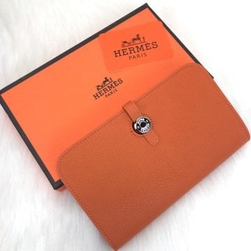HERMES DOGON MINI %100 HAKIKI DERI CÜZDAN
