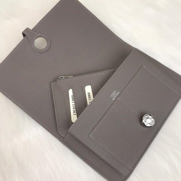 HERMES DOGON MINI %100 HAKIKI DERI CÜZDAN