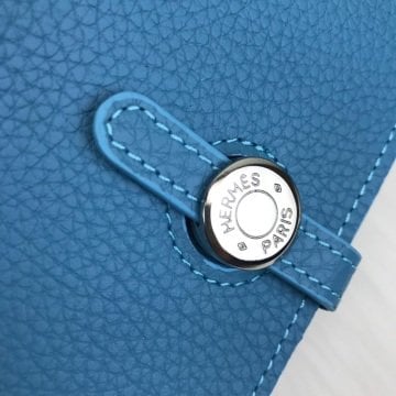 HERMES DOGON MINI %100 HAKIKI DERI CÜZDAN
