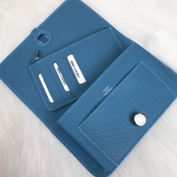HERMES DOGON MINI %100 HAKIKI DERI CÜZDAN