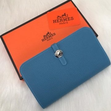 HERMES DOGON MINI %100 HAKIKI DERI CÜZDAN