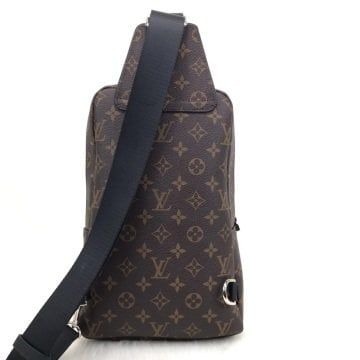 Louis Vuitton Avenue Sling erkek omuz çantası hakiki deri