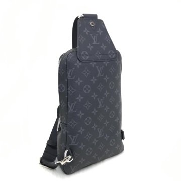 Louis Vuitton Avenue Sling erkek omuz çantası hakiki deri