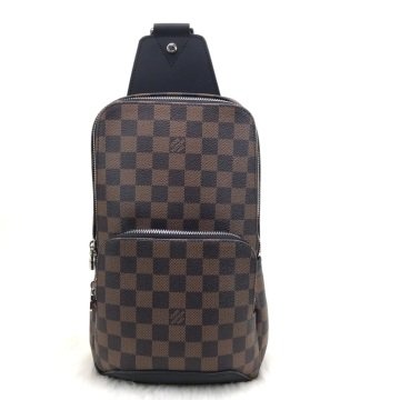 Louis Vuitton Avenue Sling erkek omuz çantası hakiki deri