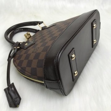 Louis vuitton  damier CANVAS ALMA %100 HAKIKI VEJITAL DERI
