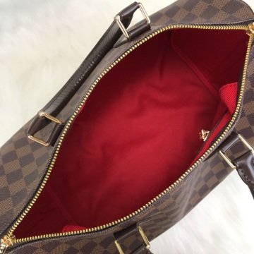 LOUIS VUITTON BANDOULIERE SPEEDY 30 CM VEJITAL DERI DAMİER GRAPHİTE