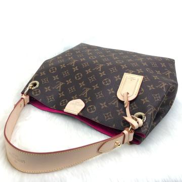 LOUIS VUITTON GRACEFUL PM MONOGRAM CANVAS %HAKİKİ VEJİTAL DERİ