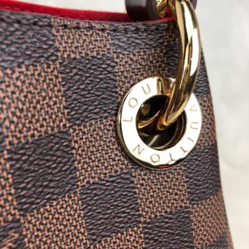LOUIS VUITTON GRACEFUL PM DAMİER GRAPHİTE %HAKİKİ VEJİTAL DERİ
