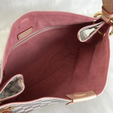 LOUIS VUITTON GRACEFUL PM DAMİER AZUR %HAKİKİ VEJİTAL DERİ