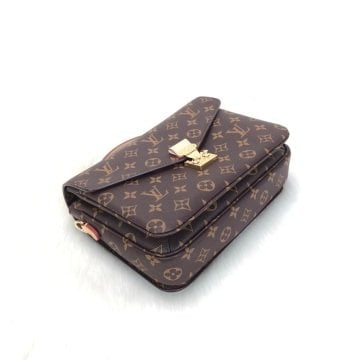 METIS POCHETTE MONOGRAM CANVAS VEJİTAL DERİ