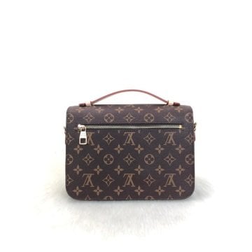 METIS POCHETTE MONOGRAM CANVAS VEJİTAL DERİ