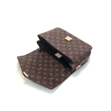 METIS POCHETTE MONOGRAM CANVAS VEJİTAL DERİ